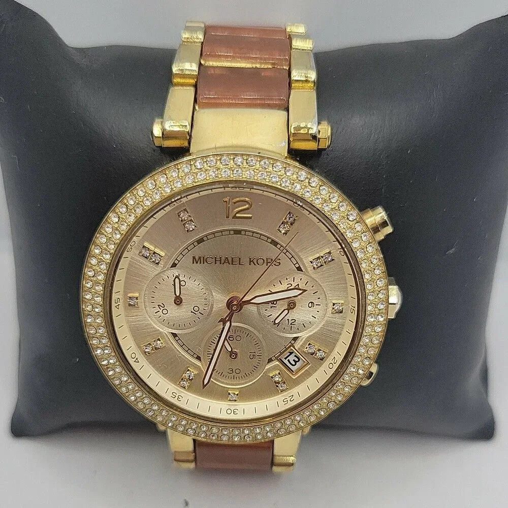 Michael Kors Parker Mini MK6139 Women's Stainless Steel Analog Dial Watch AM673